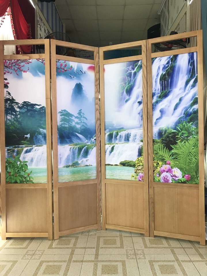 bình phong gỗ bình phong gỗ