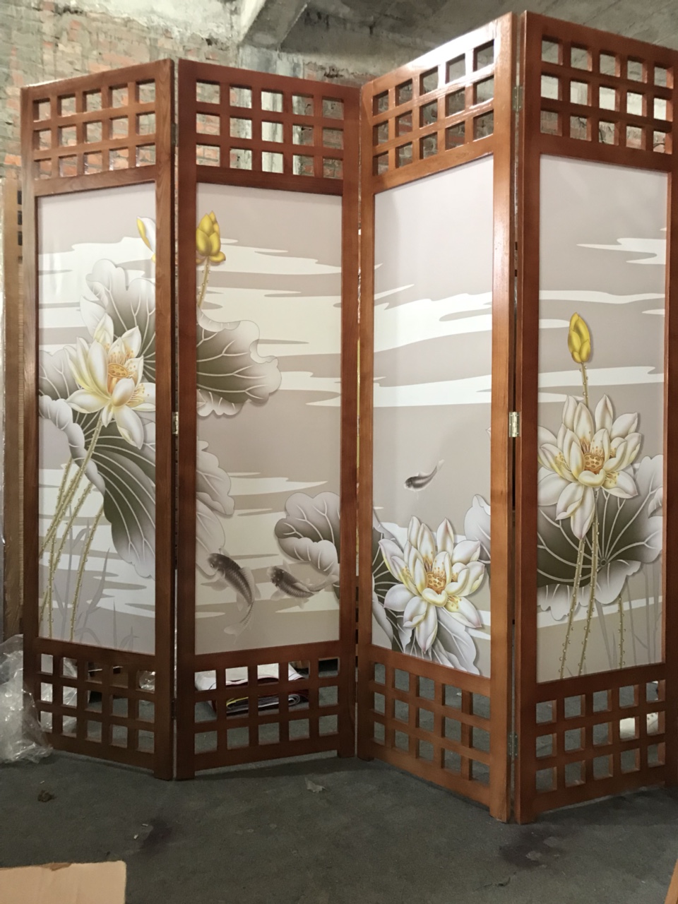 bình phong gỗ bình phong gỗ