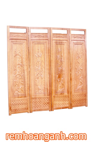 bình phong gỗ đặc bình phong gỗ đặc