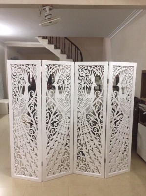 Bình Phong Gỗ Cắt CNC Mã HA-013